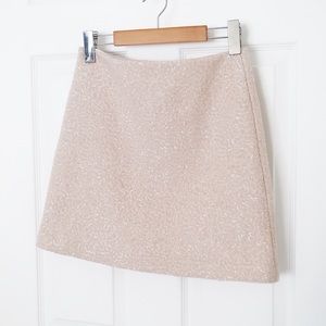 Joe Fresh wool sequences mini skirt